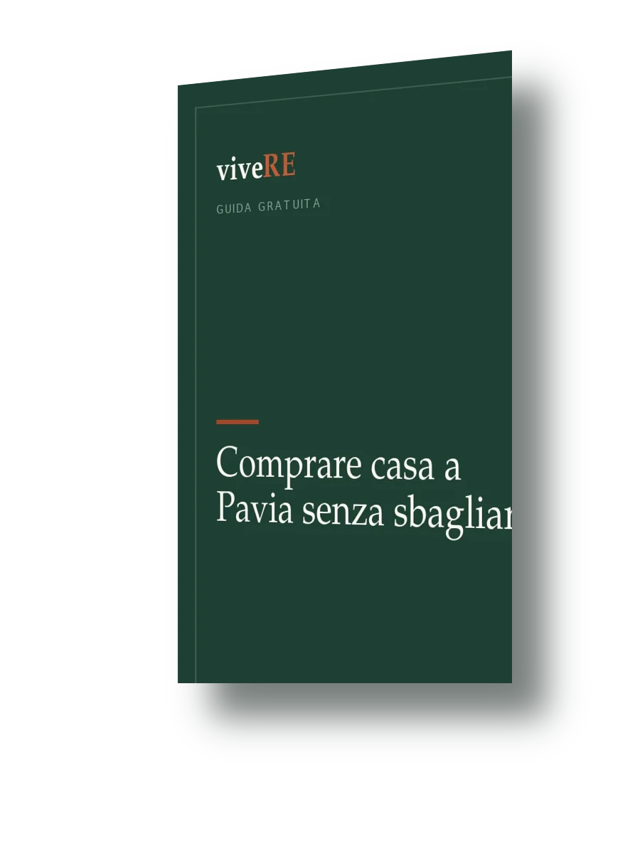 Copertina della guida per comprare casa a Pavia